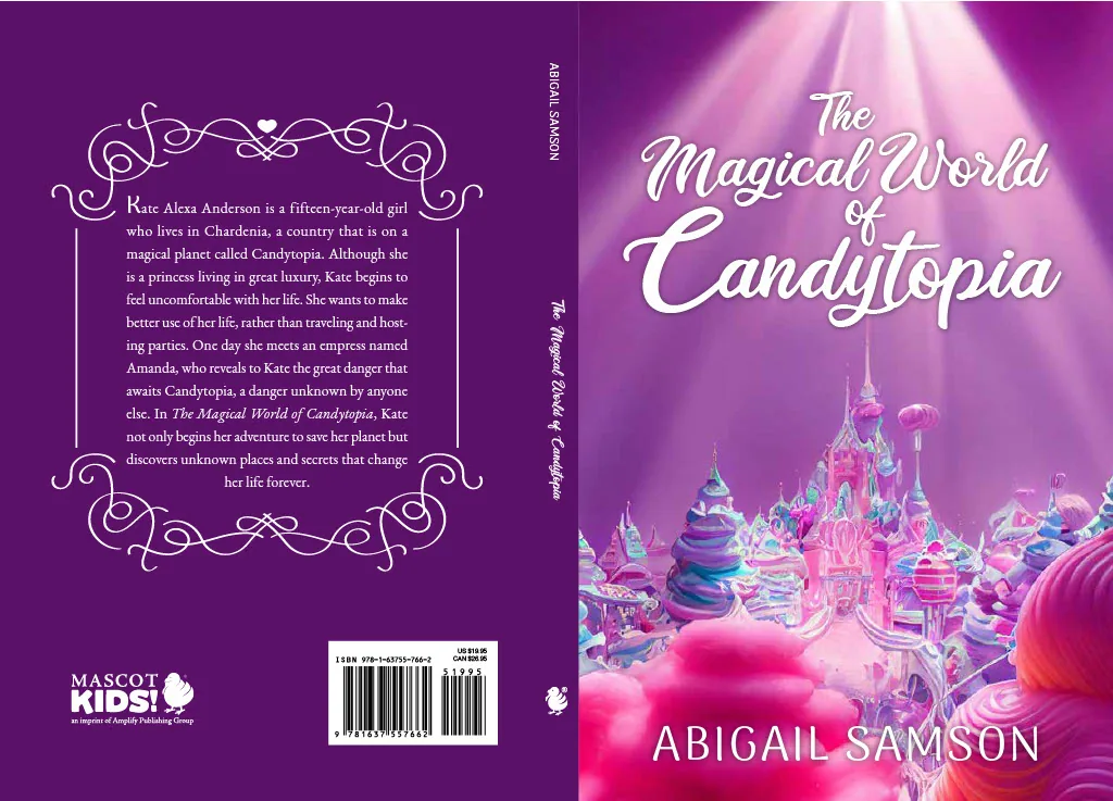 Front cover of The Magical World of Candytopia by Abigail Samson